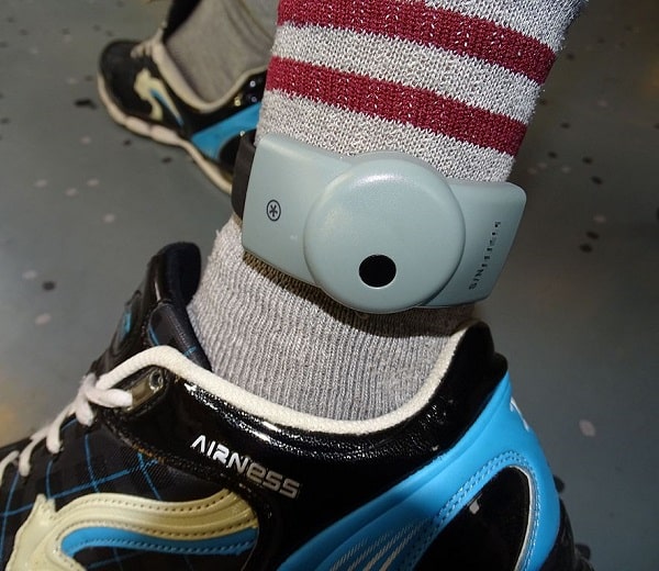 Mandatory Wearing Of Monitoring Ankle Bracelet Tracker Devices